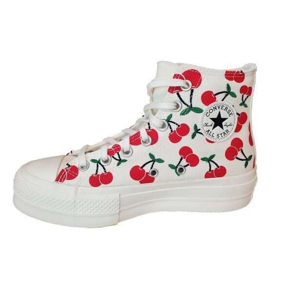 Converse Women's Cherry Print Sneakers - Picture 1 of 14